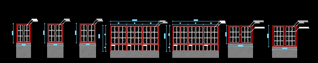 wooden window